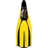 Mares Plana Avanti TRE Adult Snorkeling Fin, Yellow, 36