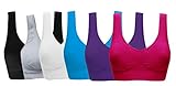 Women's Comfort Workout Sports Bra Low-Impact Activity...