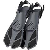 Greatever Snorkel Fins Adjustable Buckles Open Heel...