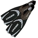 Cressi Pluma, Black/Silver, 45/46