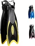 Cressi Palau, Black/Yellow, 2XS/XS