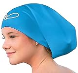 Long Hair Swim Cap - Swimming Caps for Women Men -...