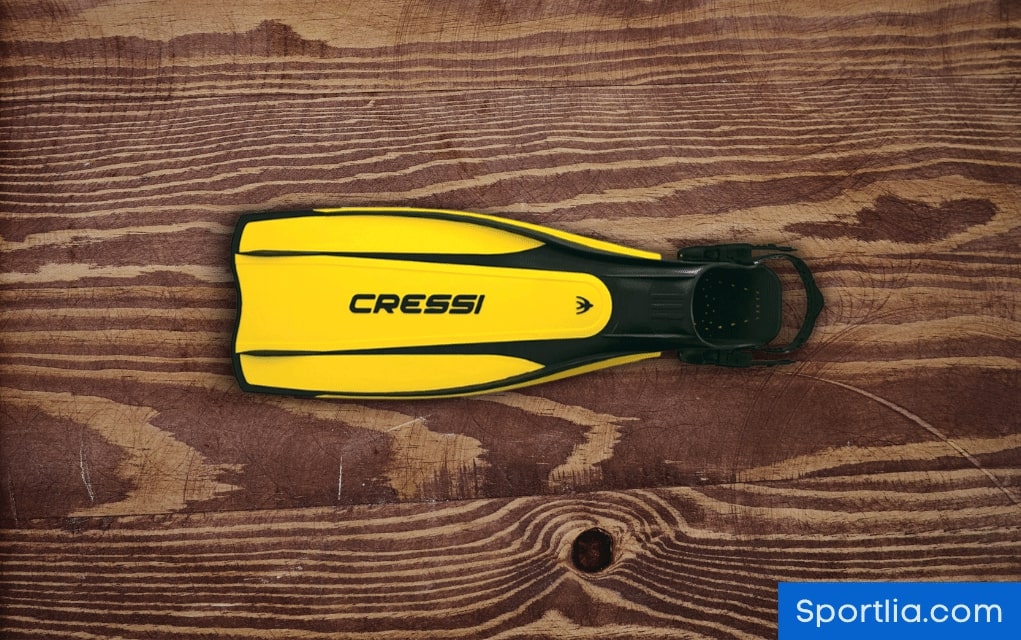 Cressi Yellow Scuba Diving Fin