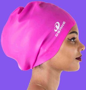 Dsane Swim Cap For Thick Curly Hair