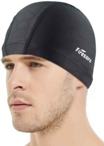 Firesara Spandex Short Hair Swim Cap