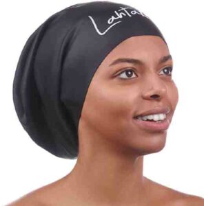 Lahtak the Best Swim Cap for Very Long dyed Hair